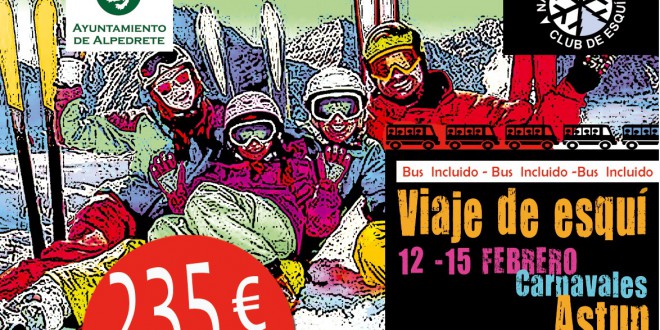 Viaje de esquí por Carnaval