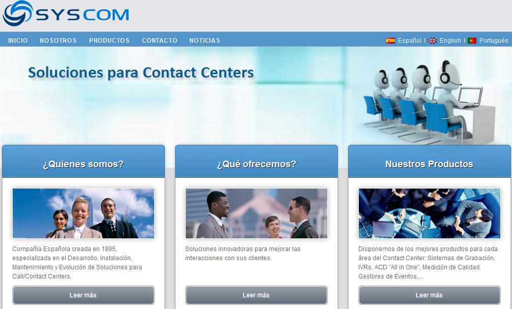 Syscom renueva su página web