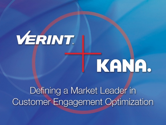 Verint adquiere Kana Software