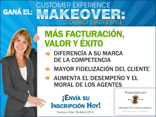 Interactive Intelligence lanza concurso de Cambio de Imagen de la Experiencia del Cliente