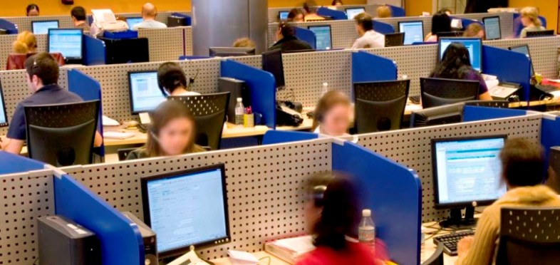 El empleo registra un ligero crecimiento en el sector de la Atención al Cliente en España