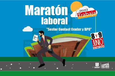 Maratón laboral del sector Contact Center en Bogotá
