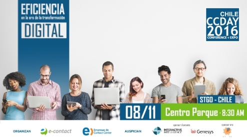 Contact Center Day 2016 se celebrará en Chile el 8 de noviembre